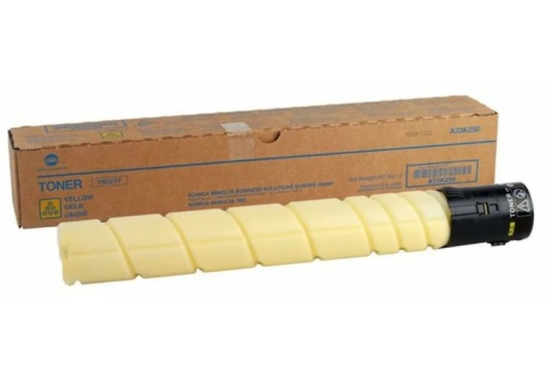 Тонер TN-321Y (yellow), желтый, ресурс 25 000 стр. (A33K250) Konica Minolta bizhub C224e